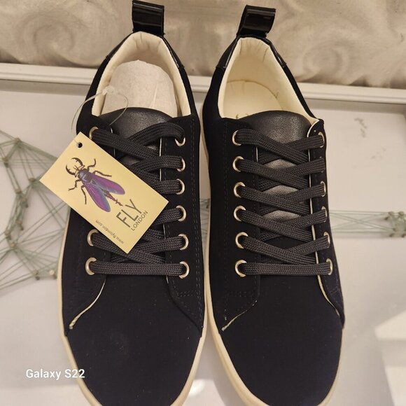 Fly London Black "Maco833Fly" Sneakers. NIB. Size EU 36/US 5.5/6 - Picture 11 of 14
